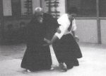 Kenji Shimizu and Morihei Ueshiba demonstration