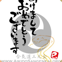 Happy New Year 2013 from the Aikido Sangenkai!