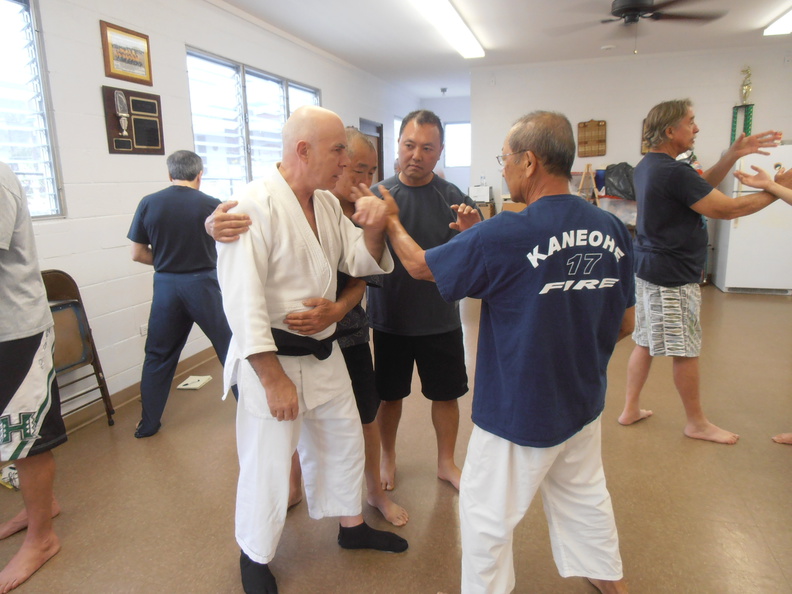 Bill Gleason sensei in Kaneohe