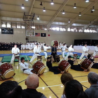 Japanese Taiko Drummers