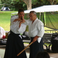 Takeshi Yamashima Throwing Chris Li, 2011