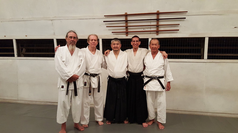 HIdetaki Kurawaki at the Windward Aikido Club