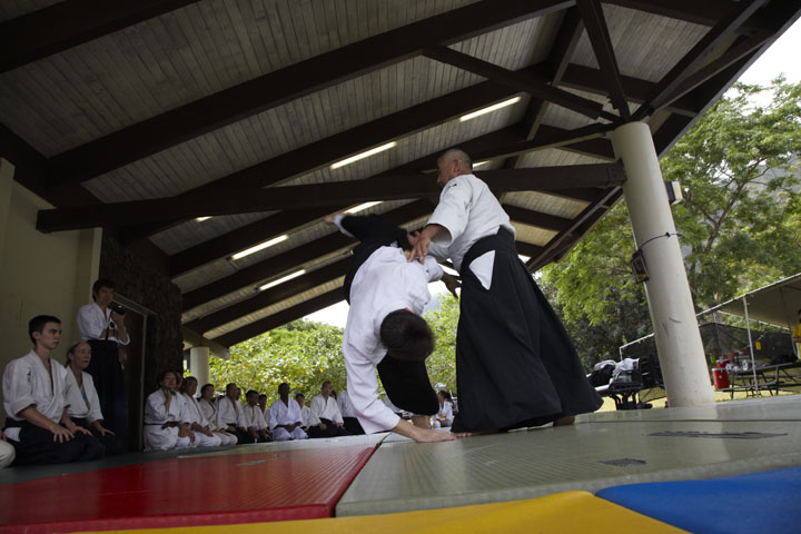 Takeshi Yamashima Sensei at the Aikido Ohana Seminar