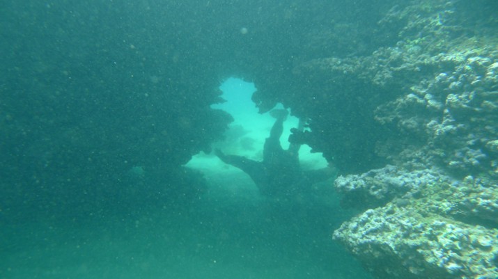 Diving Through the Arch